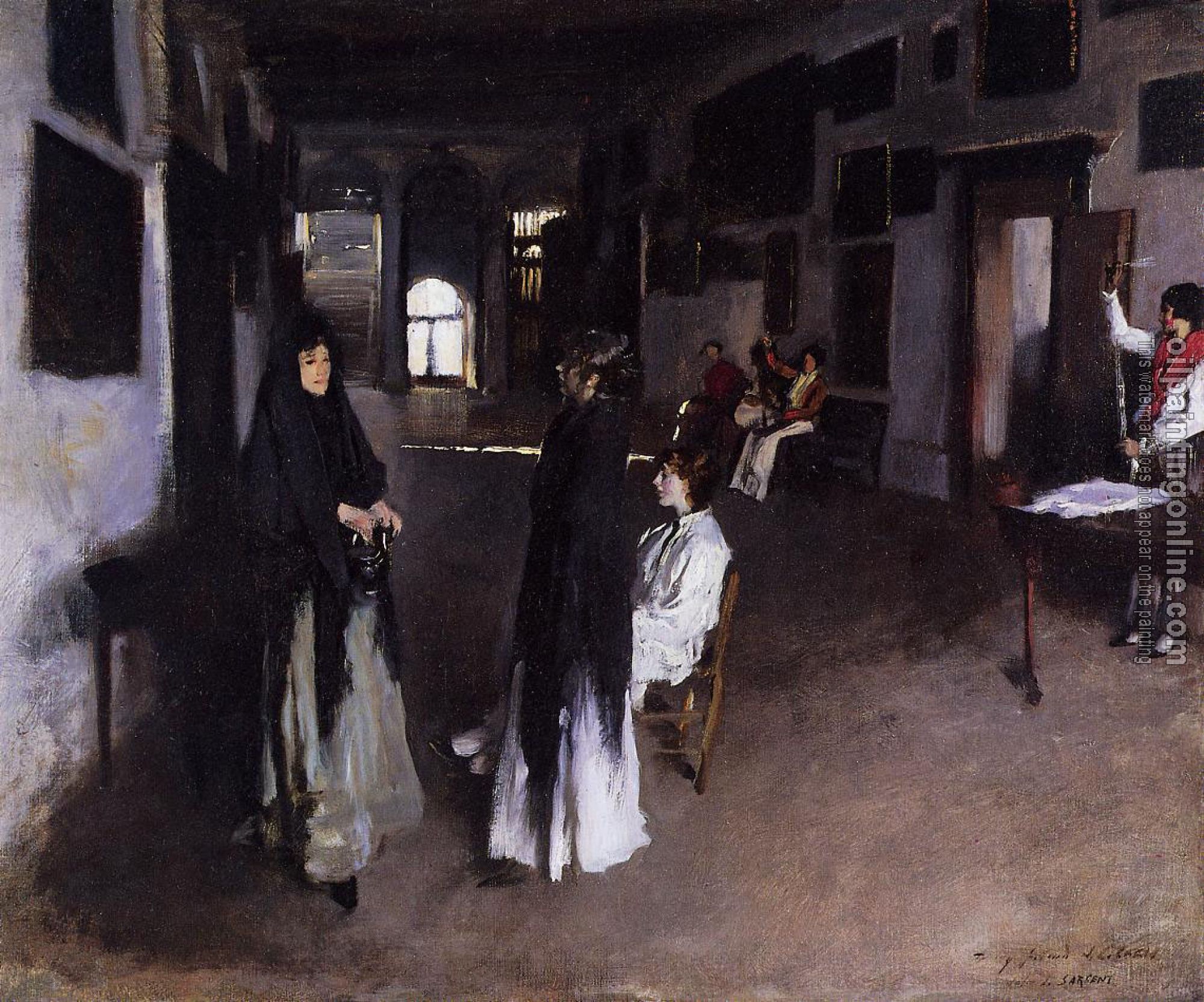 Sargent, John Singer - A Venetian Interior